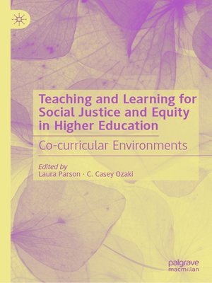 cover image of Teaching and Learning for Social Justice and Equity in Higher Education